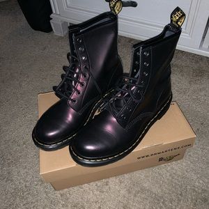 Metallic Purple Dr. Martens